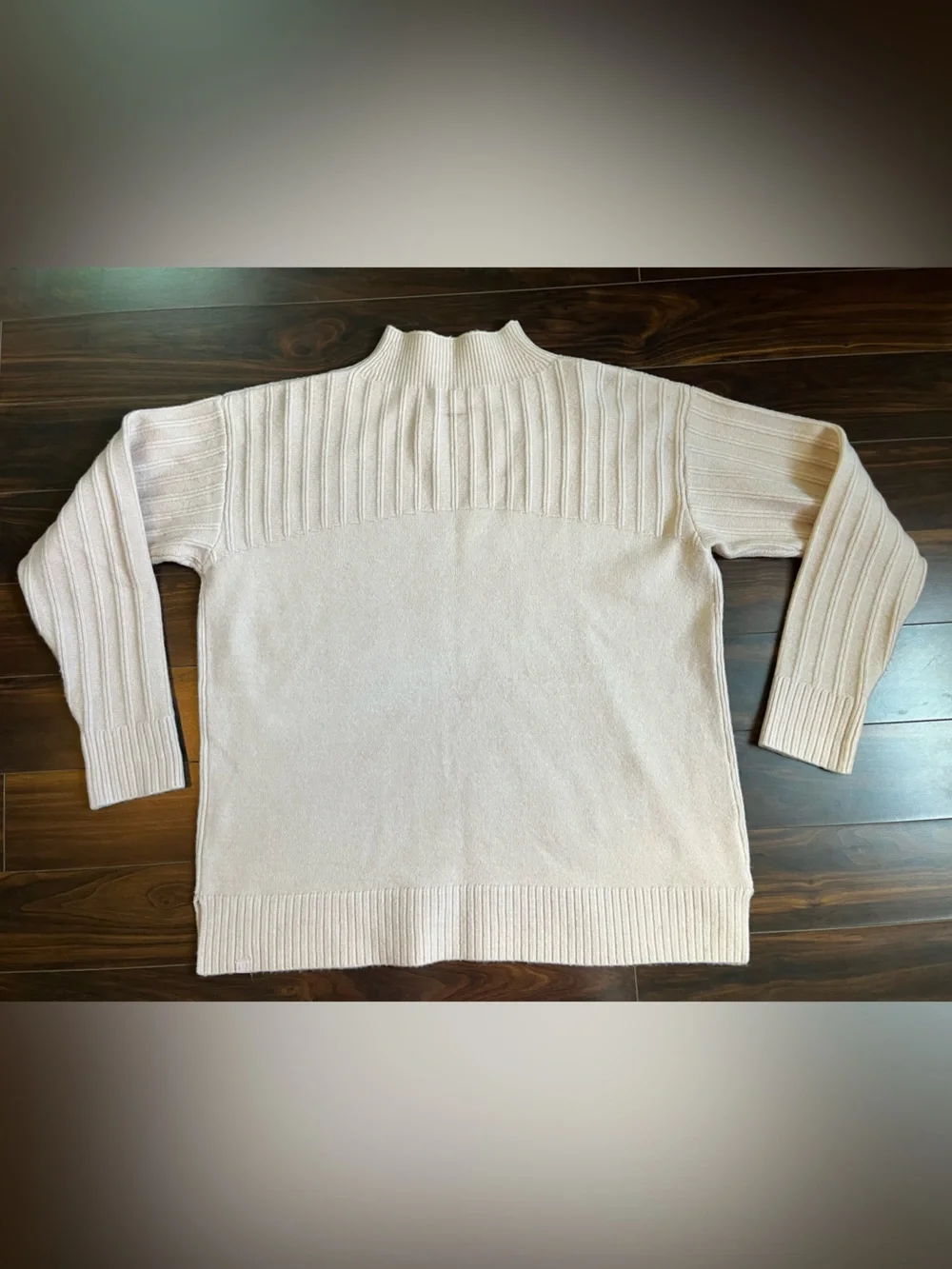 Lululemon Twin Rib Turtleneck Sweater in Feather Pink, 12, EUC - Picture 5 of 6